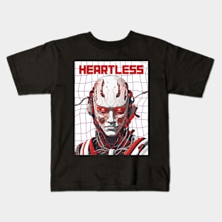 cyberpunk cyborg Kids T-Shirt